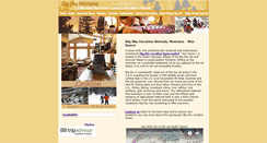 Desktop Screenshot of bigskyvacationrental.com